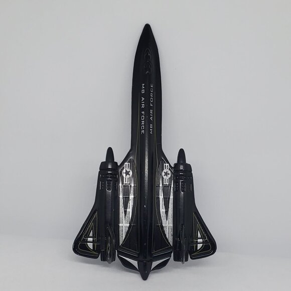 SR71 Blackbird Lockheed Martin Black MB Air Force Sky Busters Matchbox 2000. 5" - Picture 8 of 11